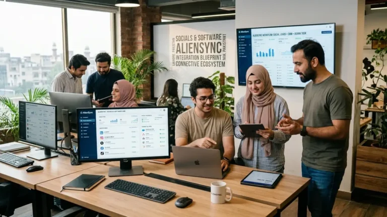 Socials and Software AlienSync